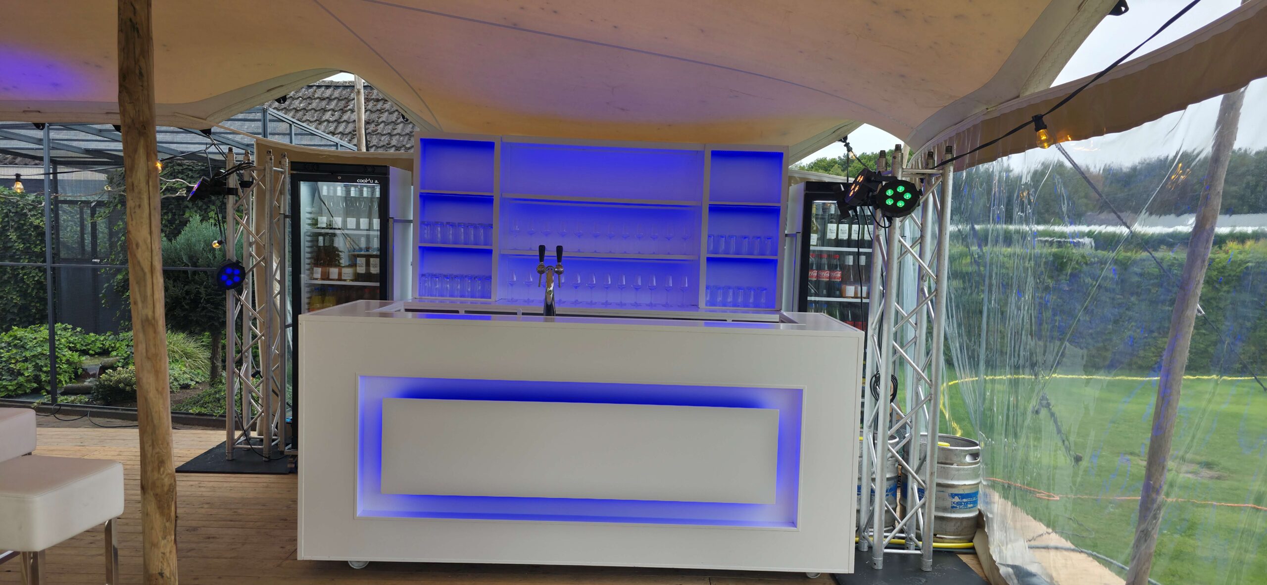 Luxe barombouw met RGB LED-verlichting